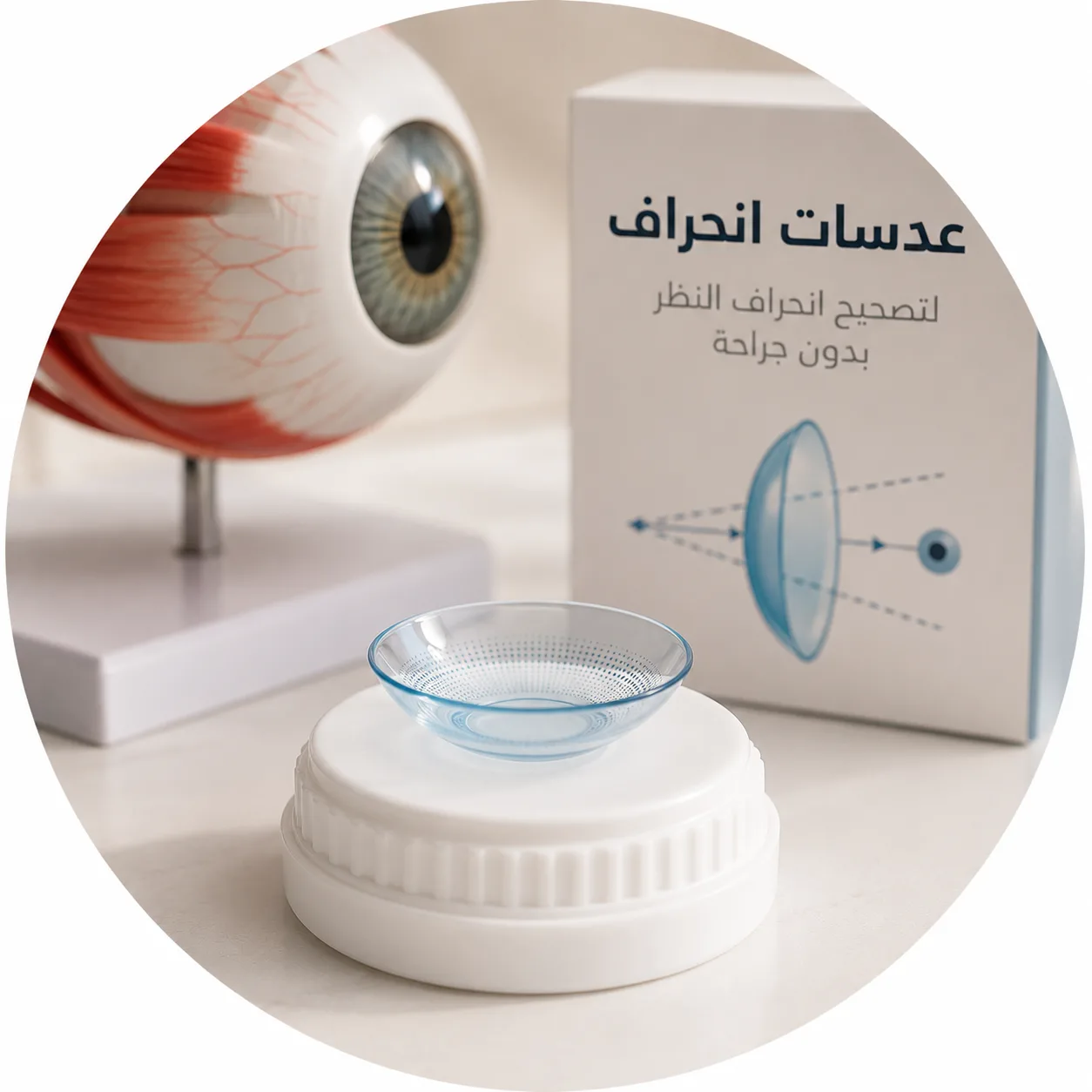 عدسات انحراف
