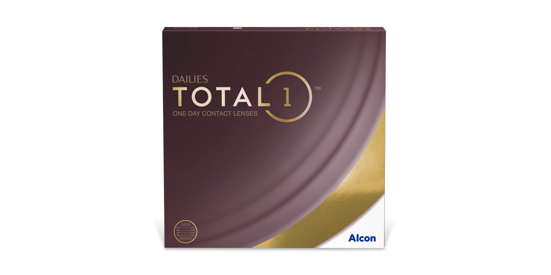 TOTAL 1 Clear Contact Lenses - Pack of 90