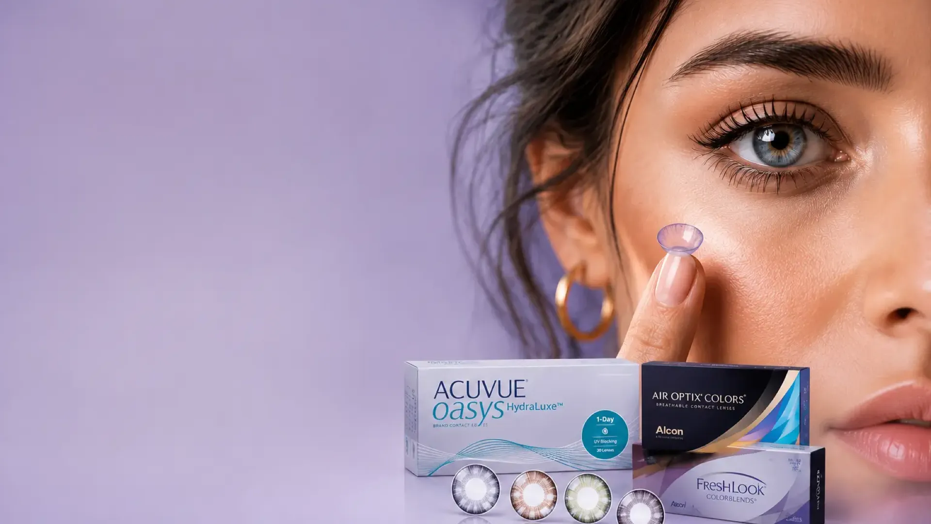 Colored Contact Lenses That Match Your Style